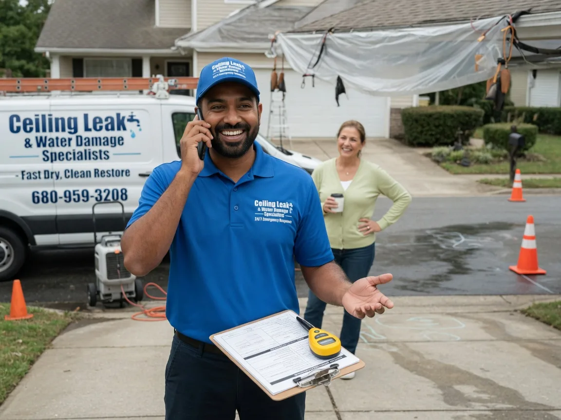 Ceiling Leak Cleanup Duffield, VA FAQs